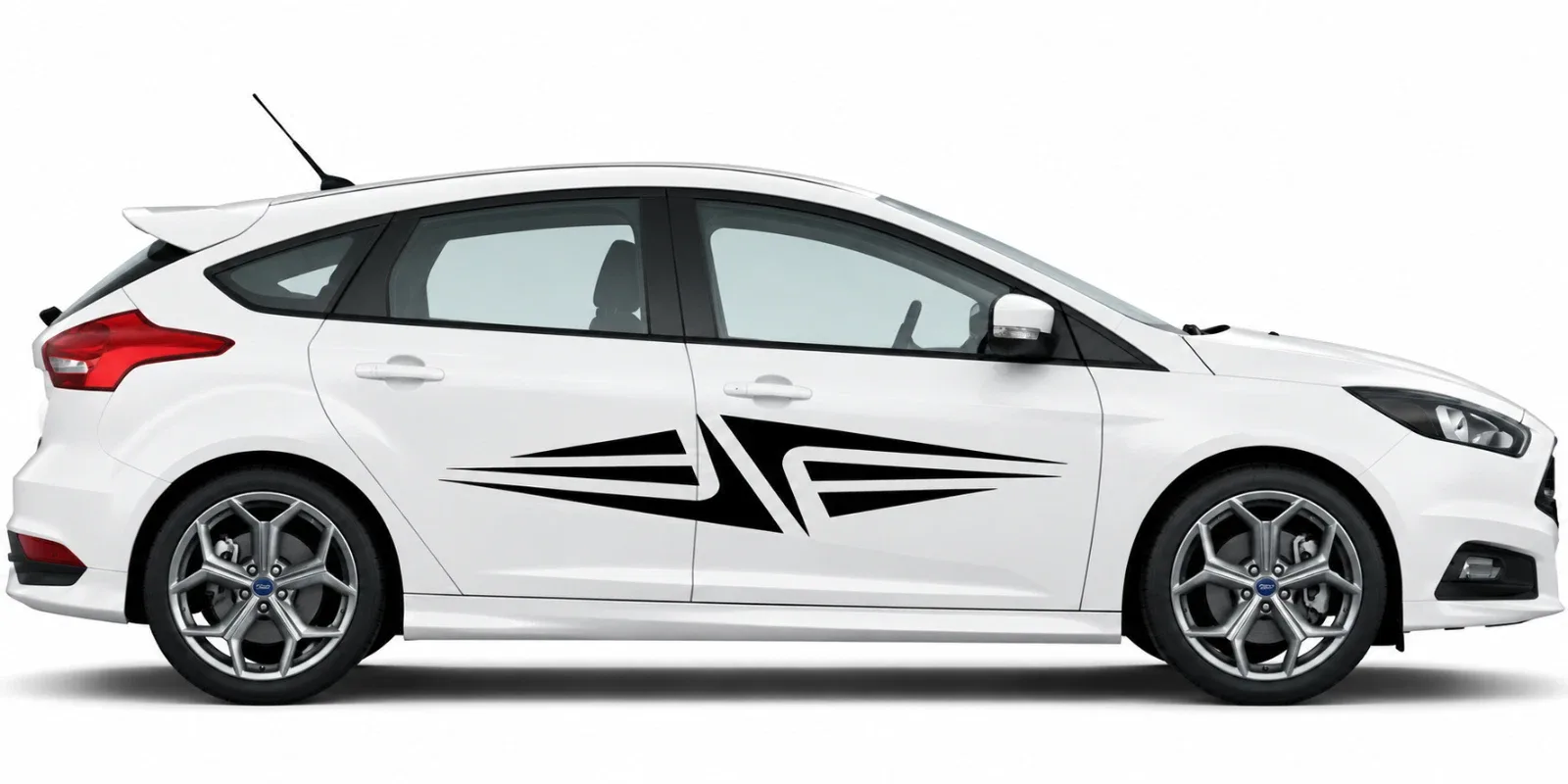 Universal Car Side Stripe Racing Vinyl Decals – 2PCS Sport Graphics