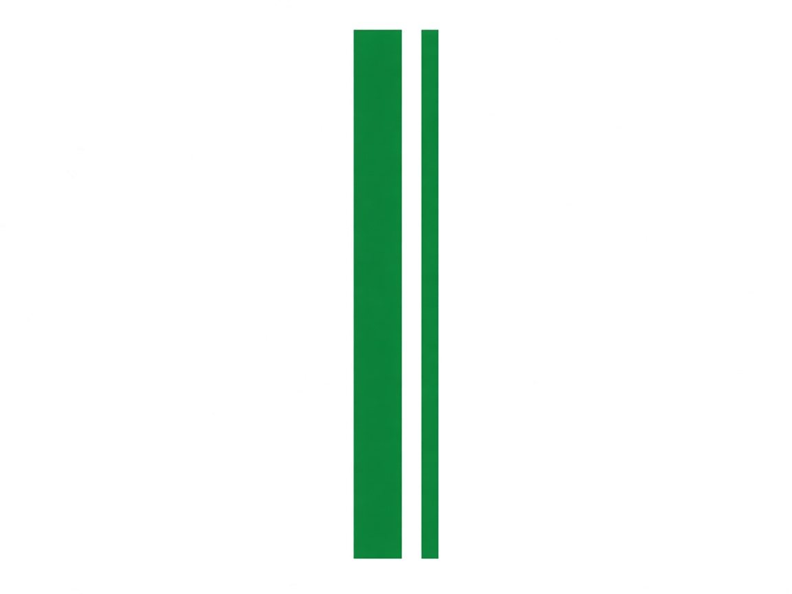 Universal Racing Stripe Vinyl Decal Sticker for Car Hood & Bonnet