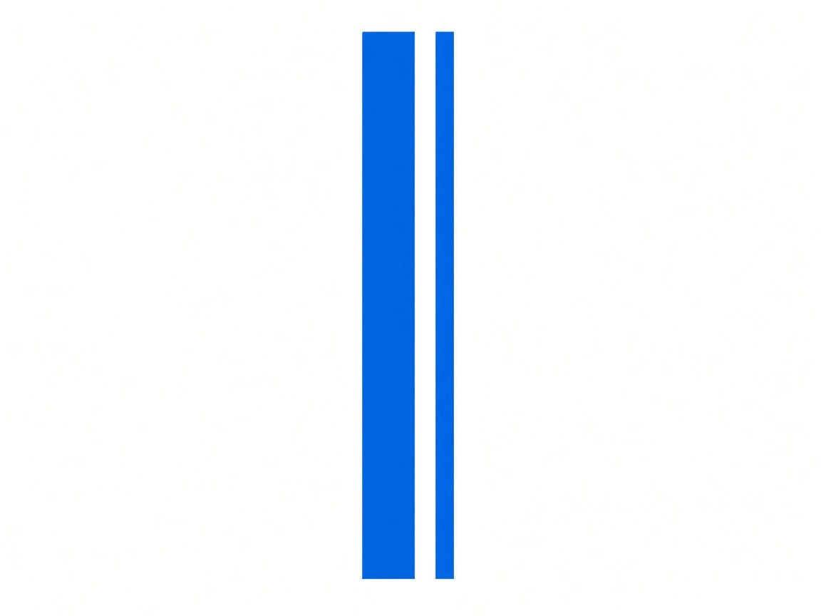 Universal Racing Stripe Vinyl Decal Sticker for Car Hood & Bonnet